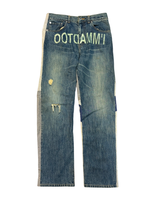 Undercover AW02 IMMADTOO Hybrid Denim