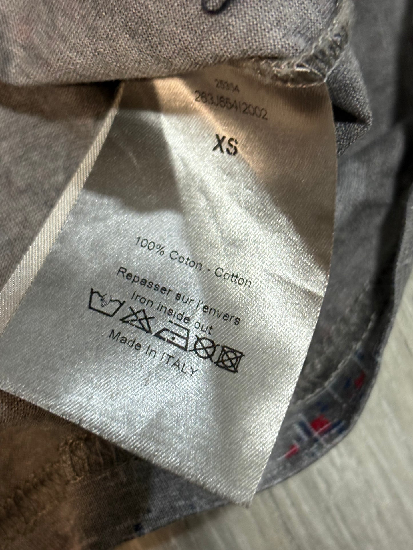 Dior Homme SS12 Flannel Shirt