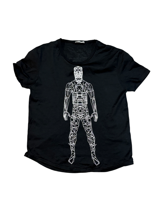 Dior Homme Ss04 Strip Robot Shirt