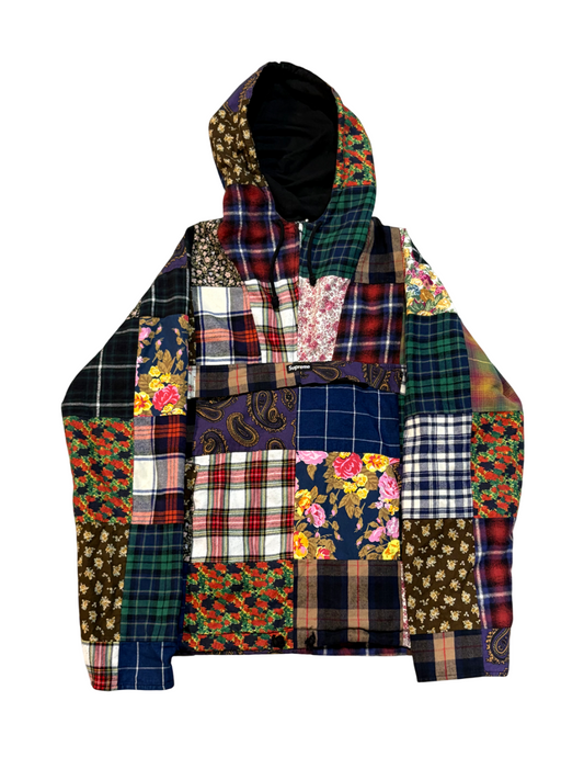Supreme AW16 Patchwork Anorak Hoodie