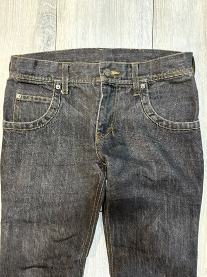 PPFM Red Zipper Glitter Denim