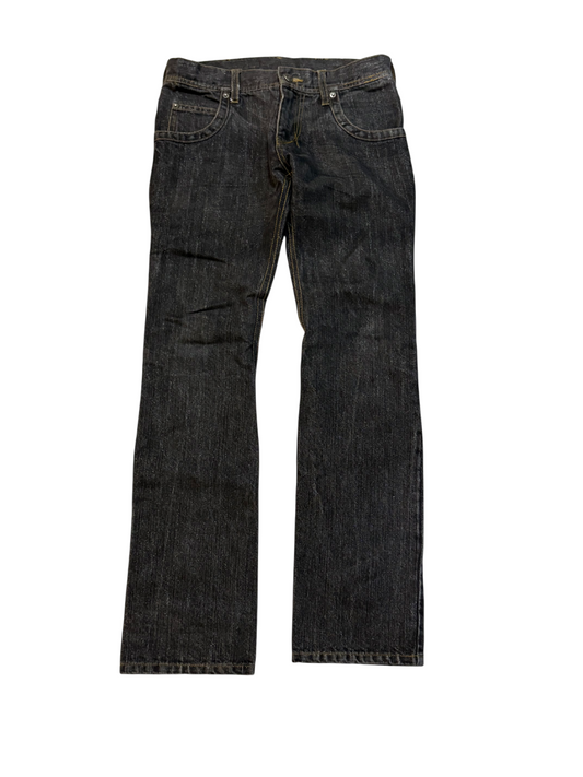 PPFM Red Zipper Glitter Denim