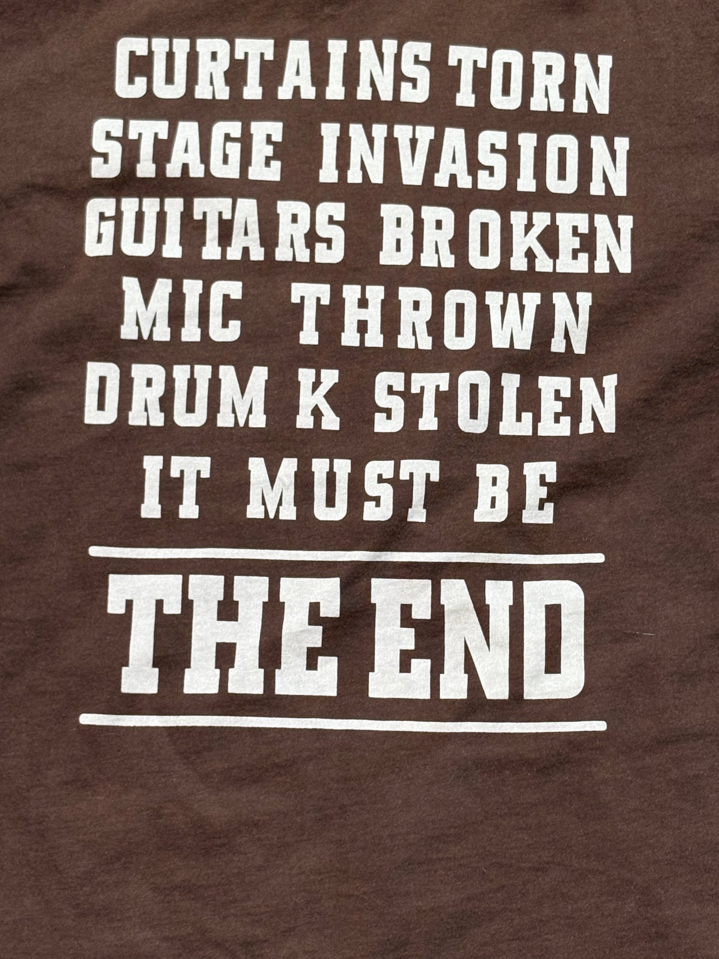 Dior Homme AW05 Brown The End Shirt