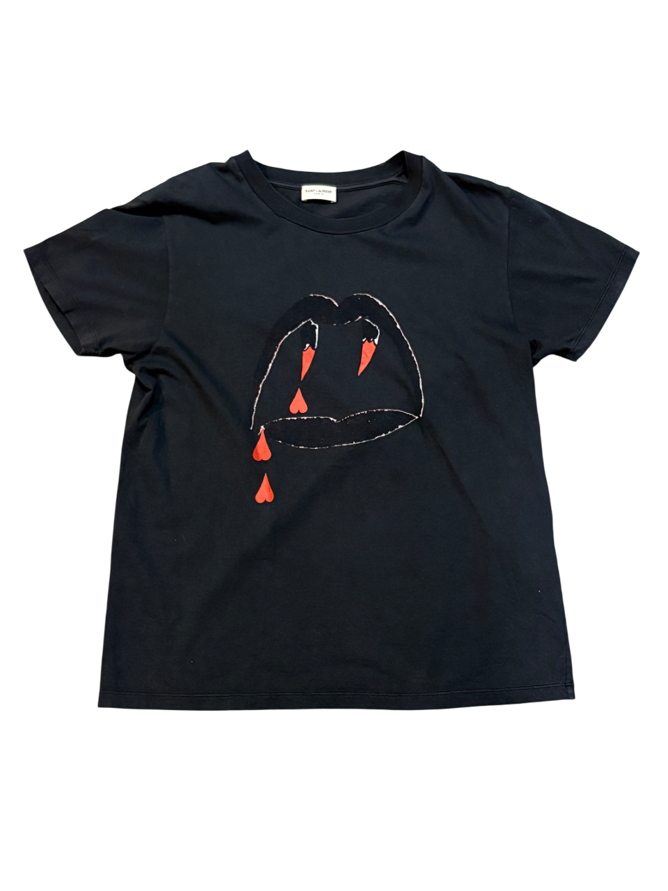 Saint Laurent Paris FW16 Blood Luster Shirt