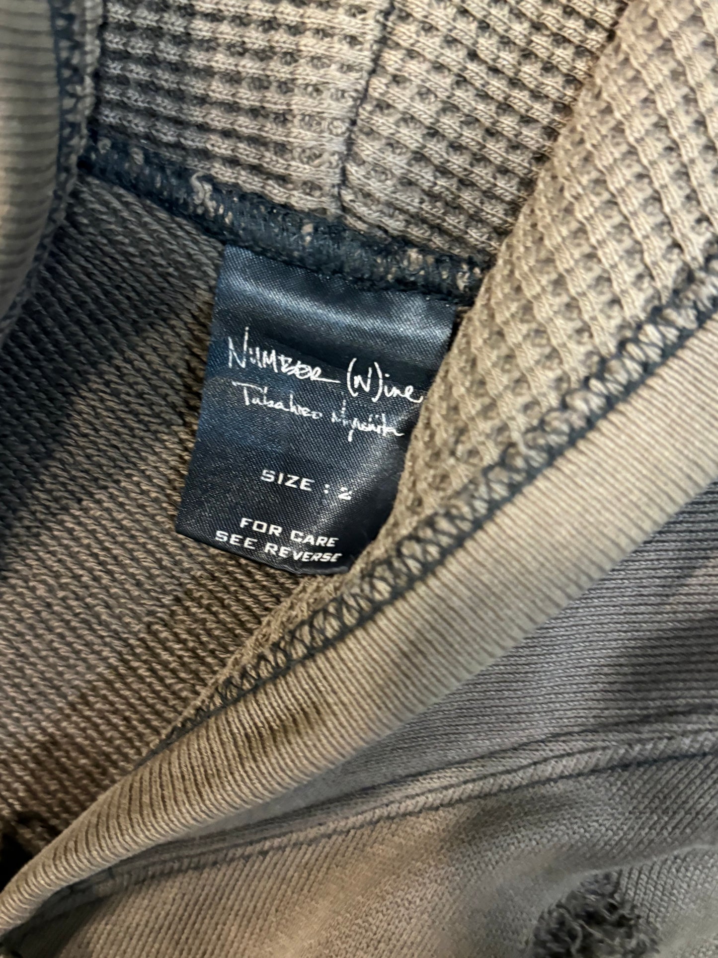 Number (N)ine SS04 Double Skull Zip Up
