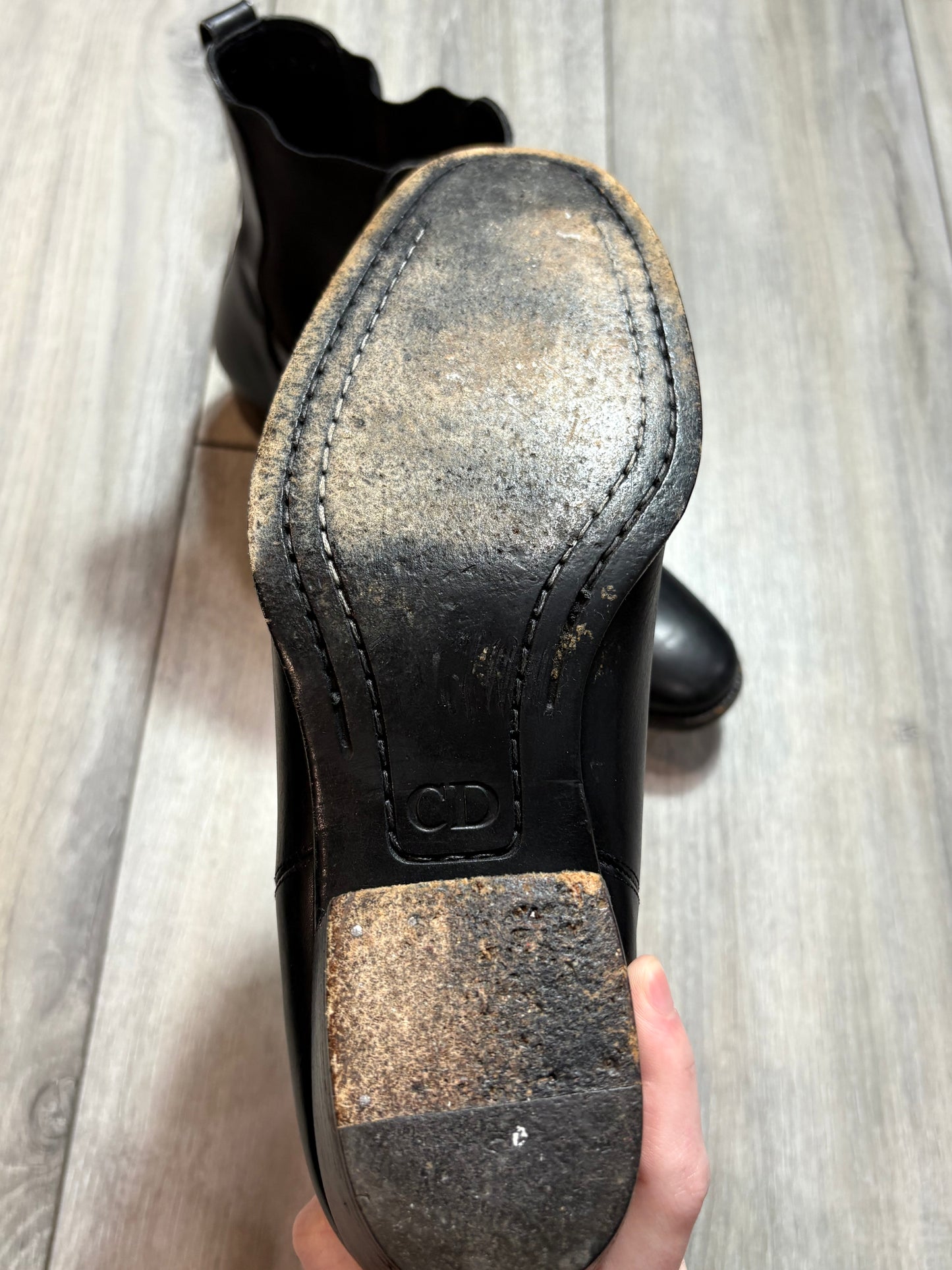 Dior Homme AW07 Navigate Chelsea Boots