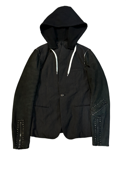 Number (N)ine AW05 Hybrid Hooded Blazer