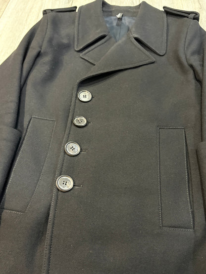 Dior Homme AW07 Asymmetrical Officer Coat