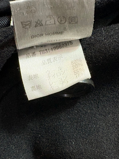 Dior Homme AW07 Asymmetrical Officer Coat