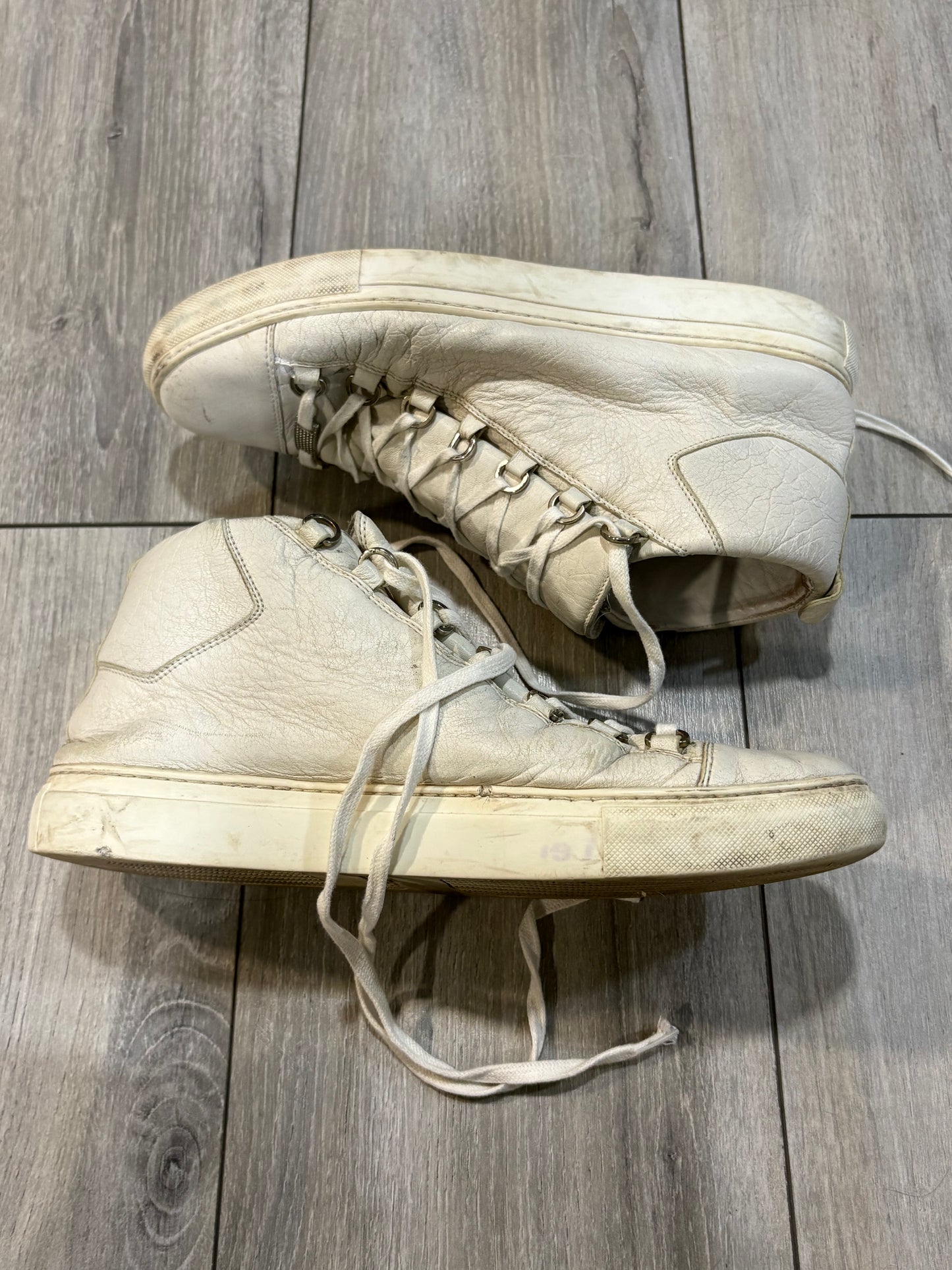 Balenciaga White Arenas