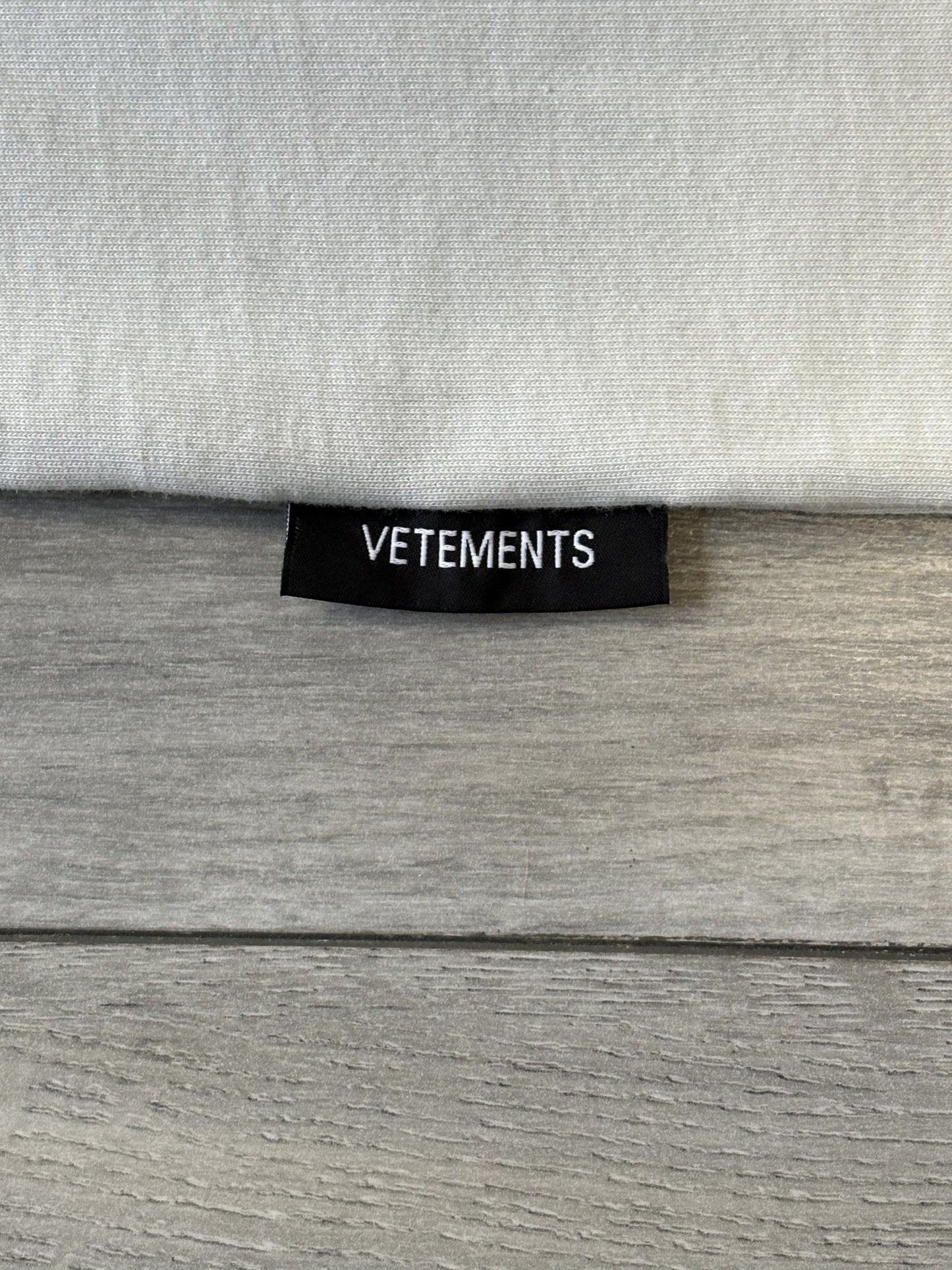 Vetements AW20 Silk Road Shirt