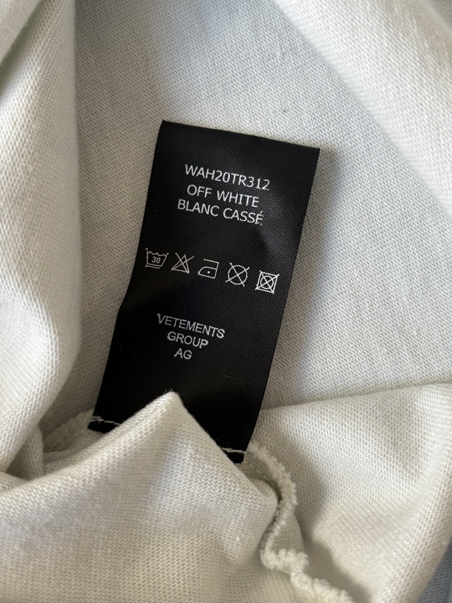 Vetements AW20 Silk Road Shirt