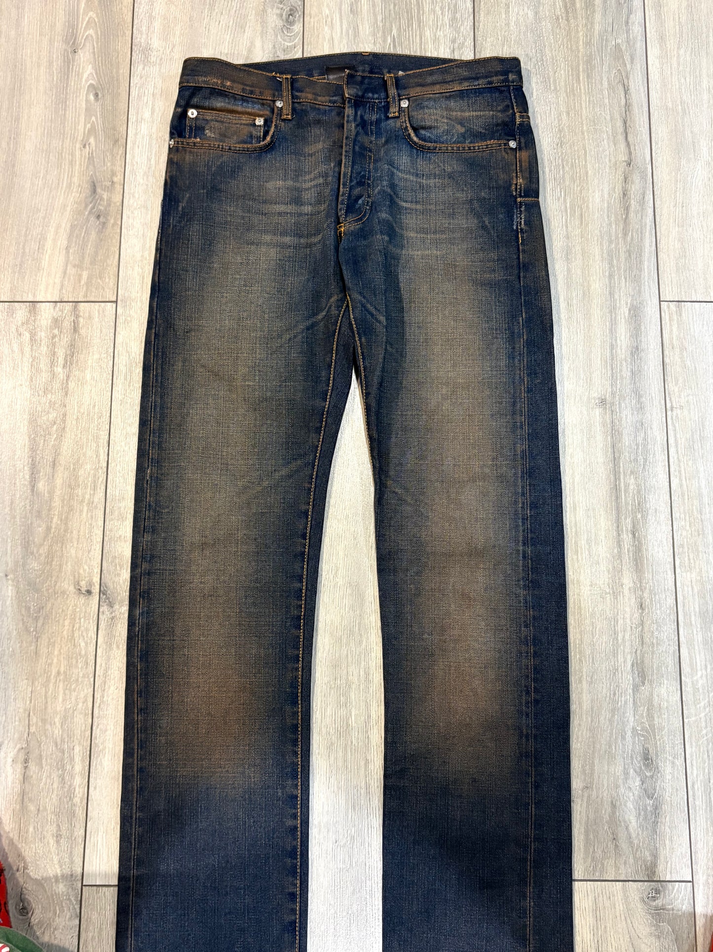 Dior Homme AW05 Rust Straight Leg Denim