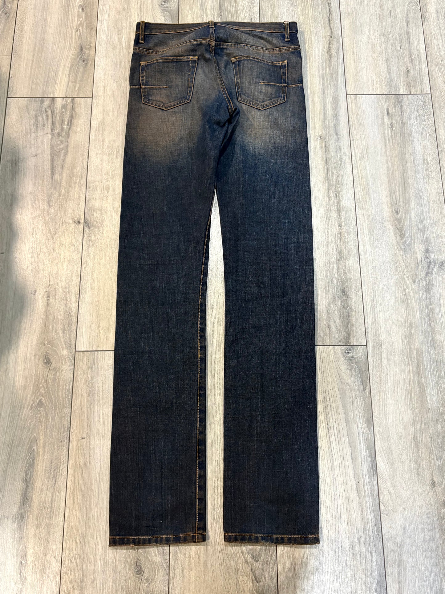 Dior Homme AW05 Rust Straight Leg Denim