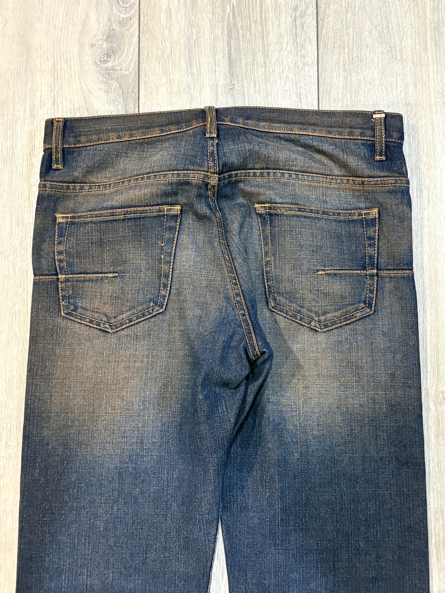 Dior Homme AW05 Rust Straight Leg Denim