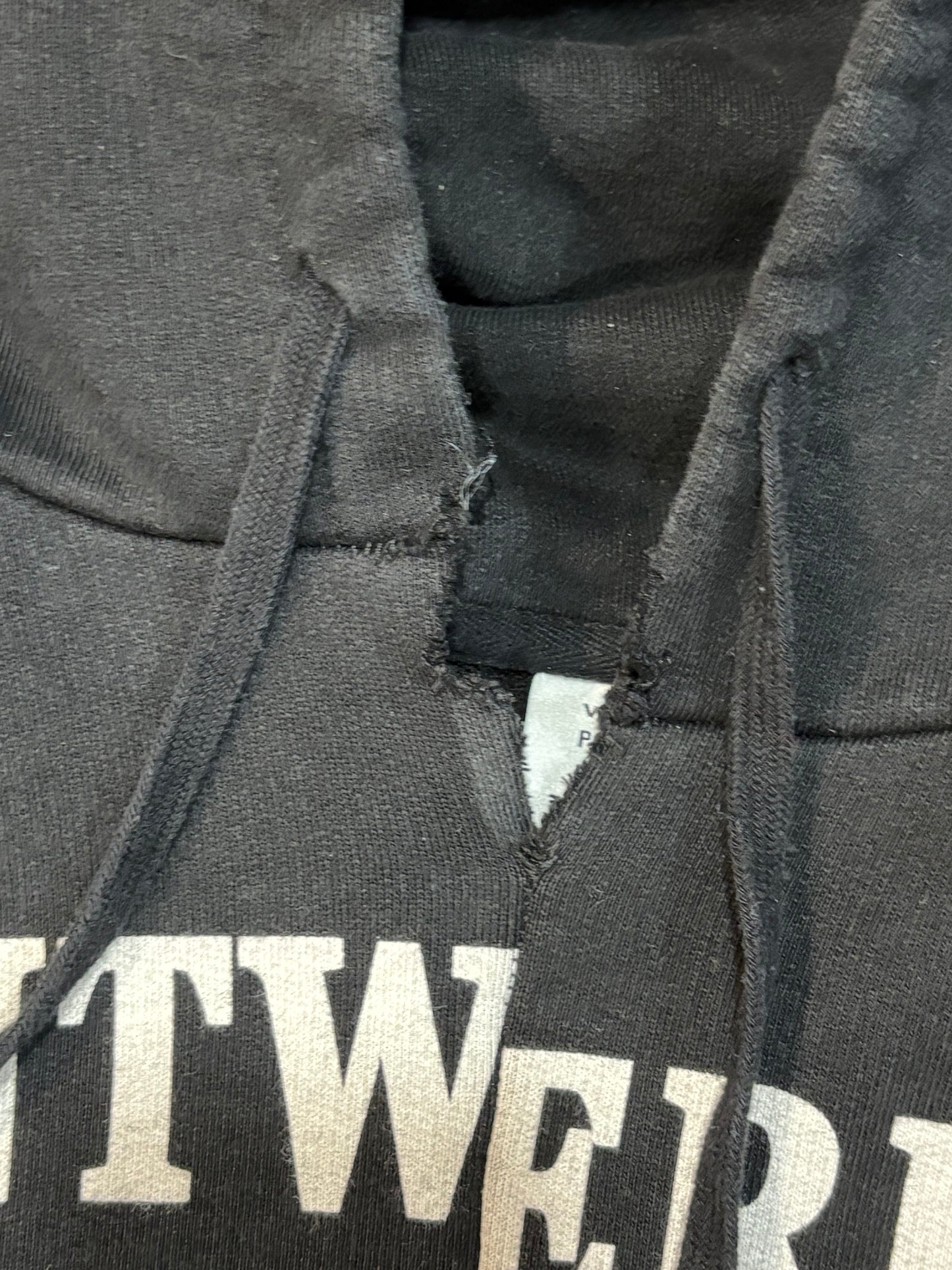 Vetements AW18 Antwerpen Reconstructed Hoodie