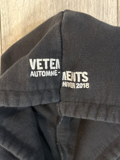 Vetements AW18 Antwerpen Reconstructed Hoodie