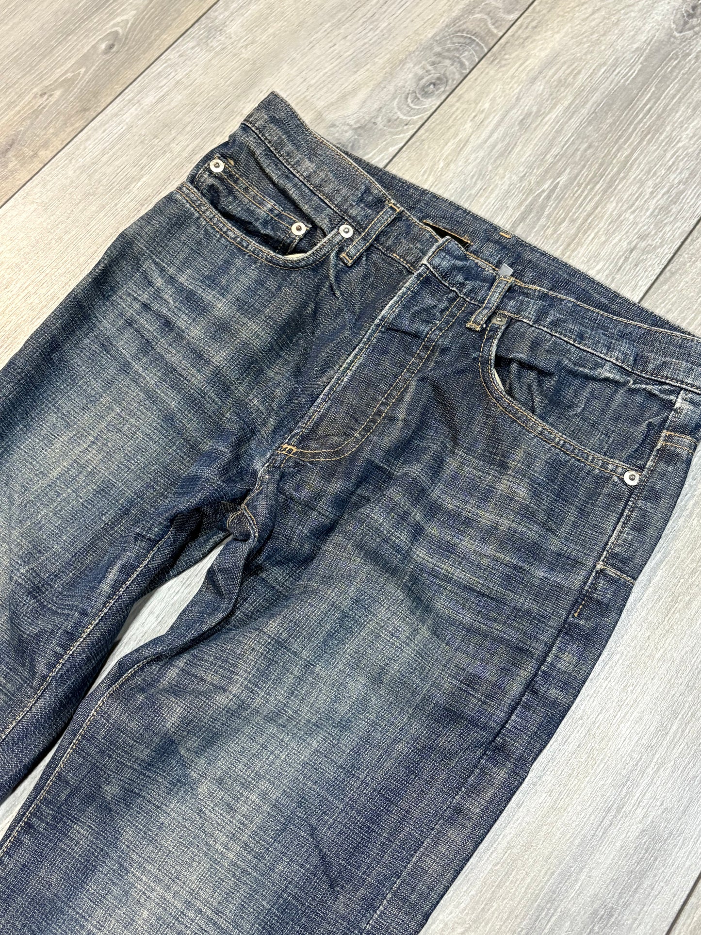 Dior Homme SS05 Blue Glitter Denim