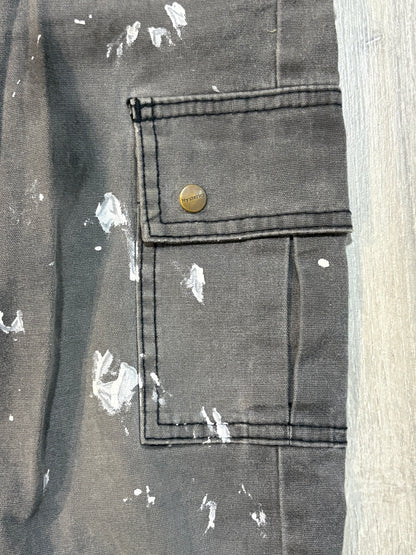 Undercover x Hysteric Glamour AW08 Painted Cargo Denim