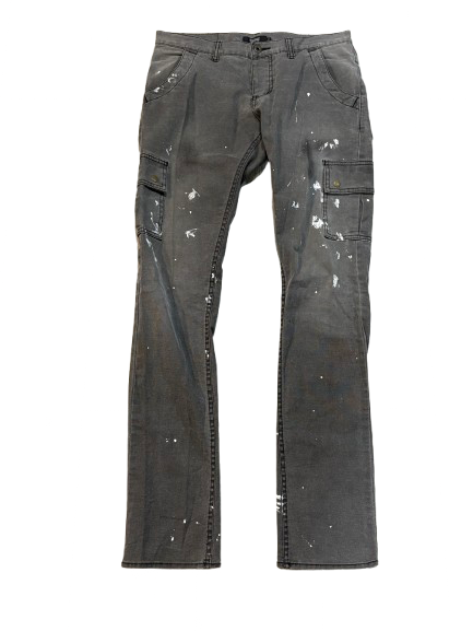 Undercover x Hysteric Glamour AW08 Painted Cargo Denim