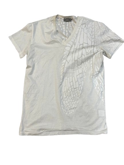 Dior Homme SS09 White Scale Shirt