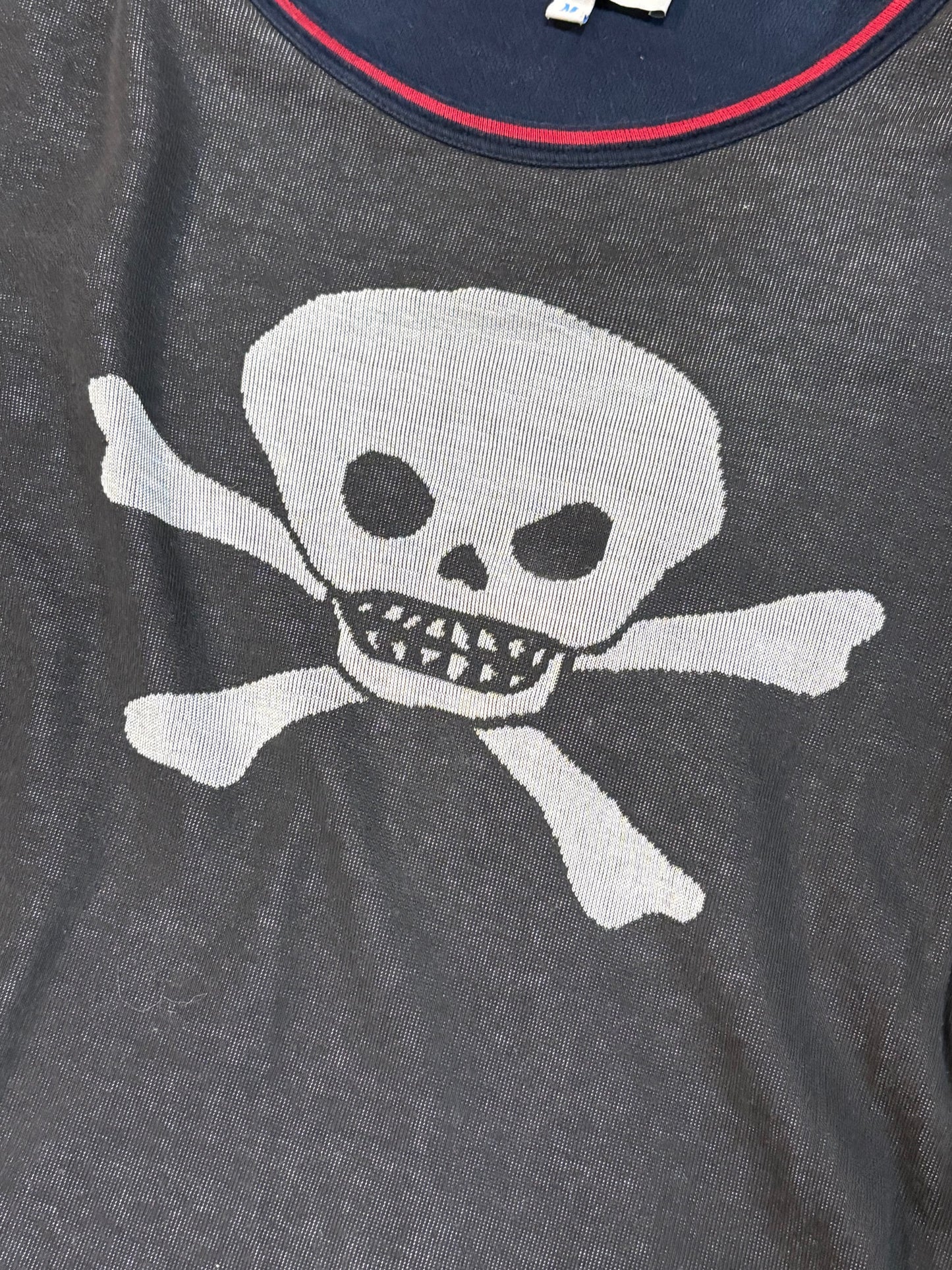 Vivienne Westwood Striped Crossbones Long Sleeve