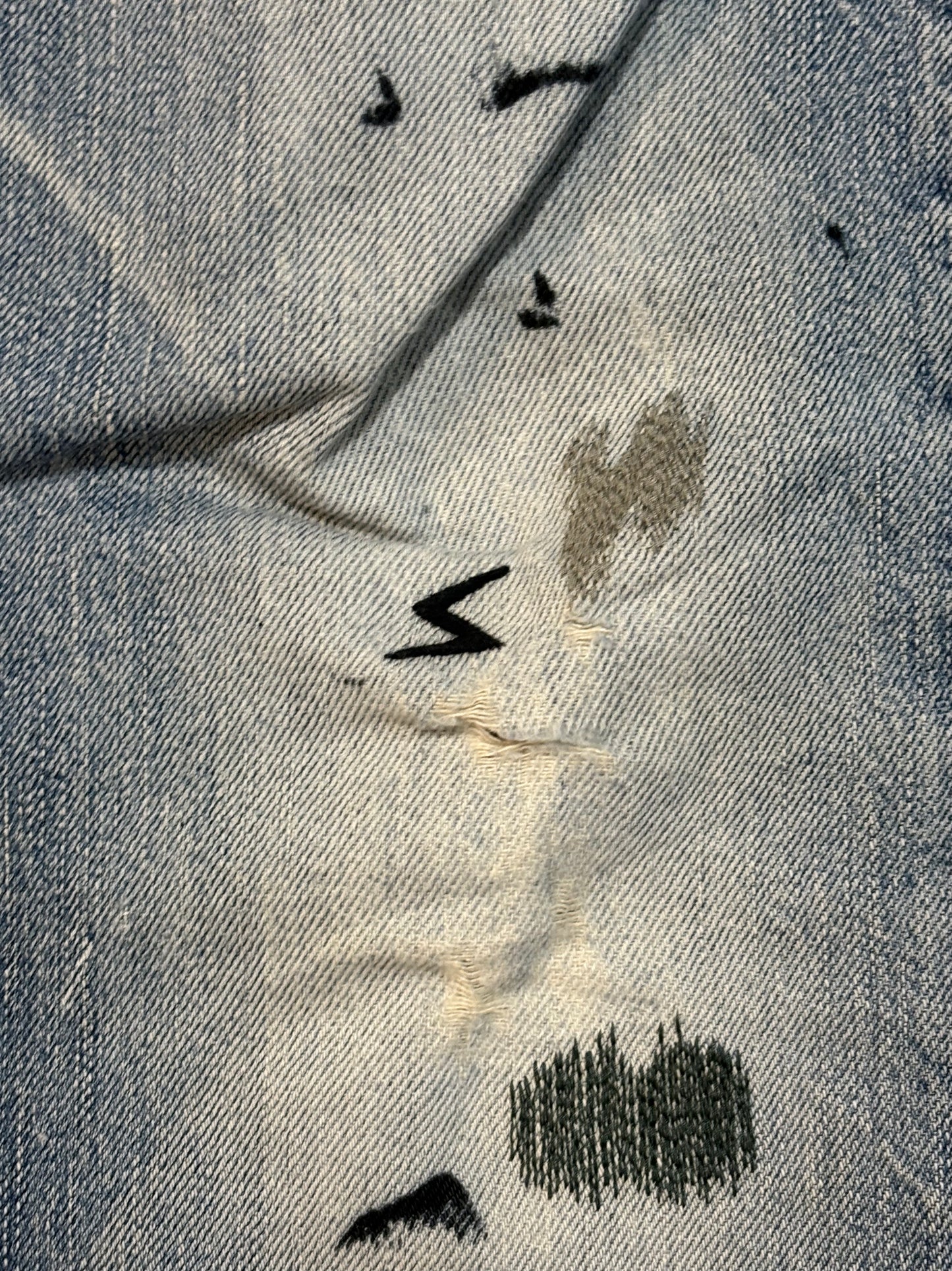 Undercover AW07 Apple Fang Denim