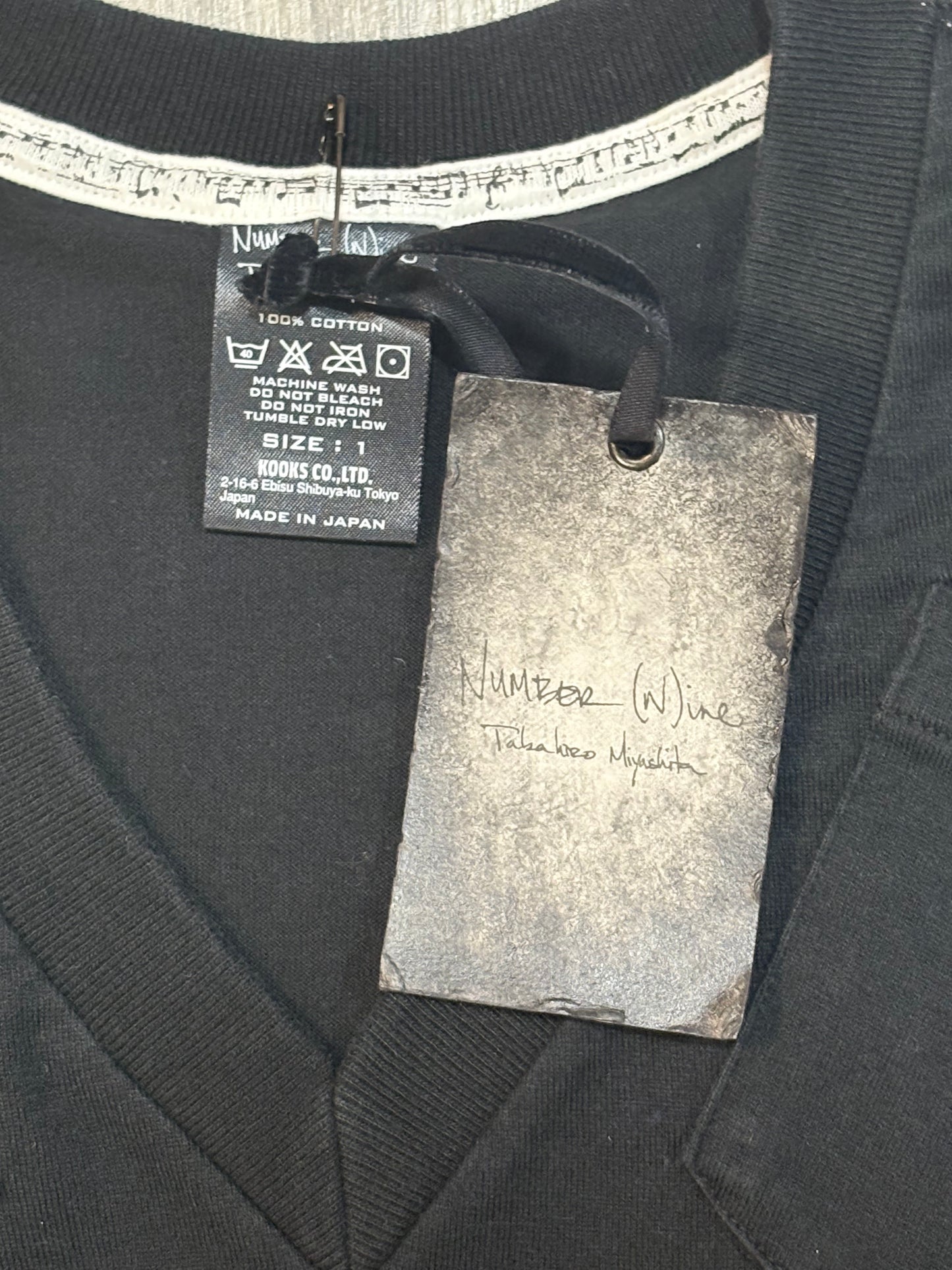 Number (N)ine AW09 Last Say Goodbye Pocket Shirt