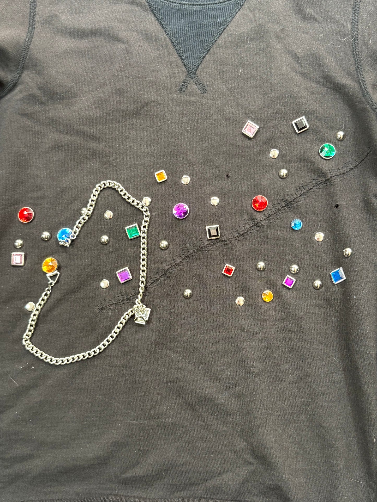 Junya Watanabe SS03 Chained Jewel Sweater
