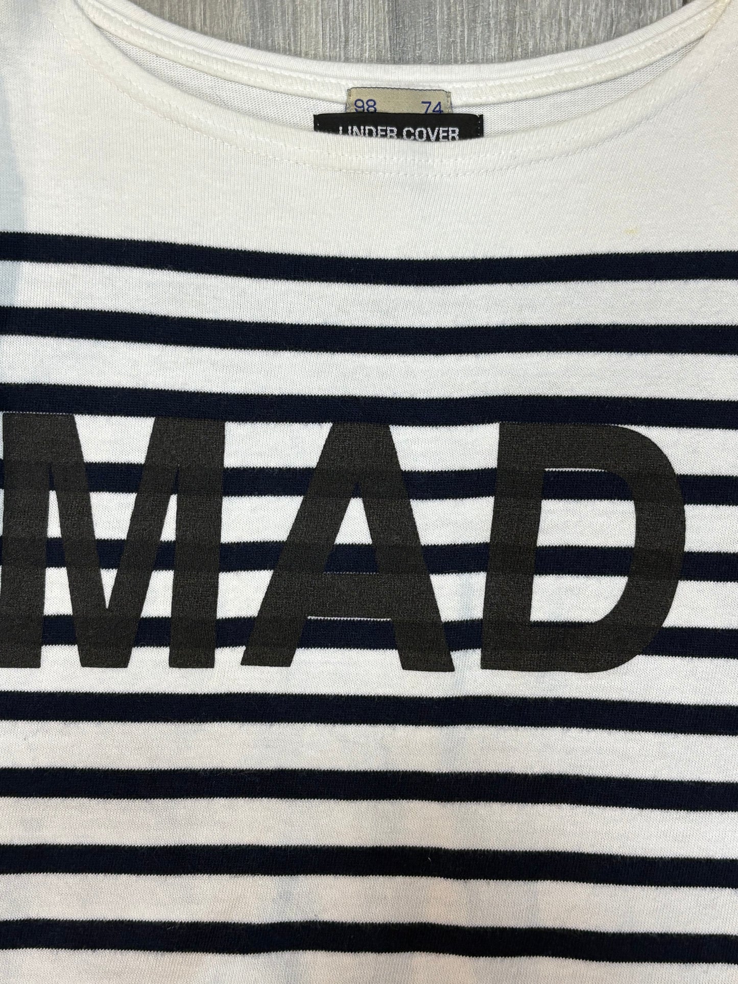 Undercover SS99 Striped Mad Long Sleeve