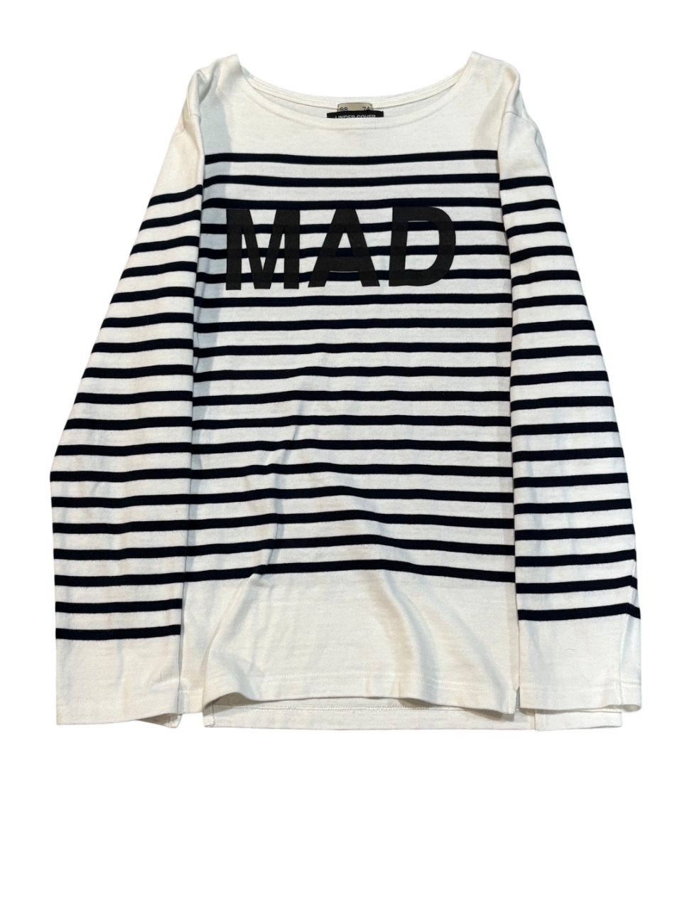 Undercover SS99 Striped Mad Long Sleeve