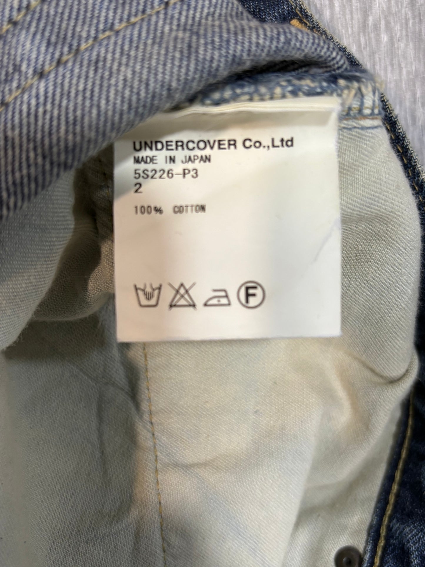 Undercover SS05 But Beautiful 60 Denim