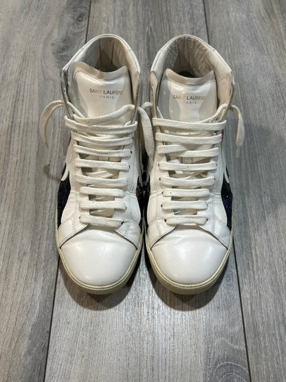 Saint Laurent Paris SS16 SL06 Glitter Surf Sound Hi Tops