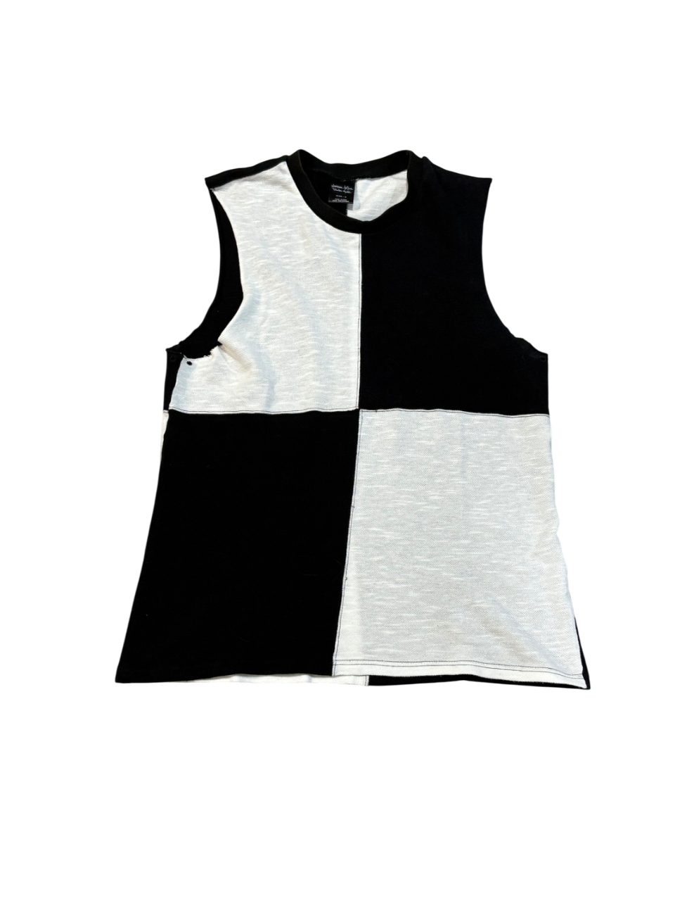Number (N)ine SS04 Checkered Tank Top