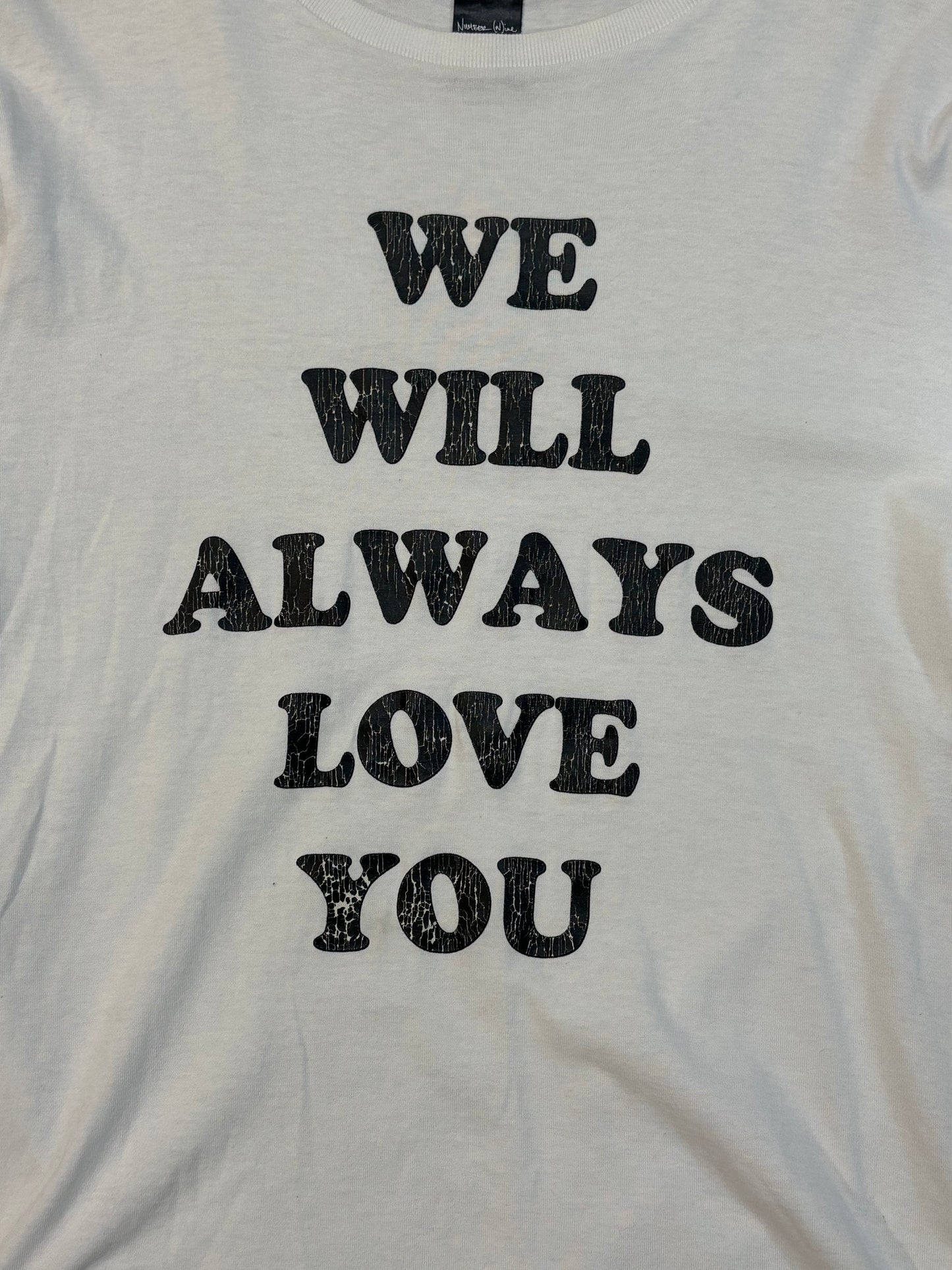 Number (N)ine AW03 We Will Always Love You Shirt