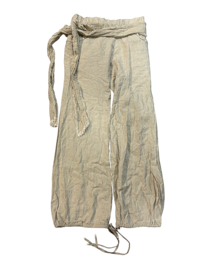 G.O.A. Silk Lined Paints With Waist Scarf