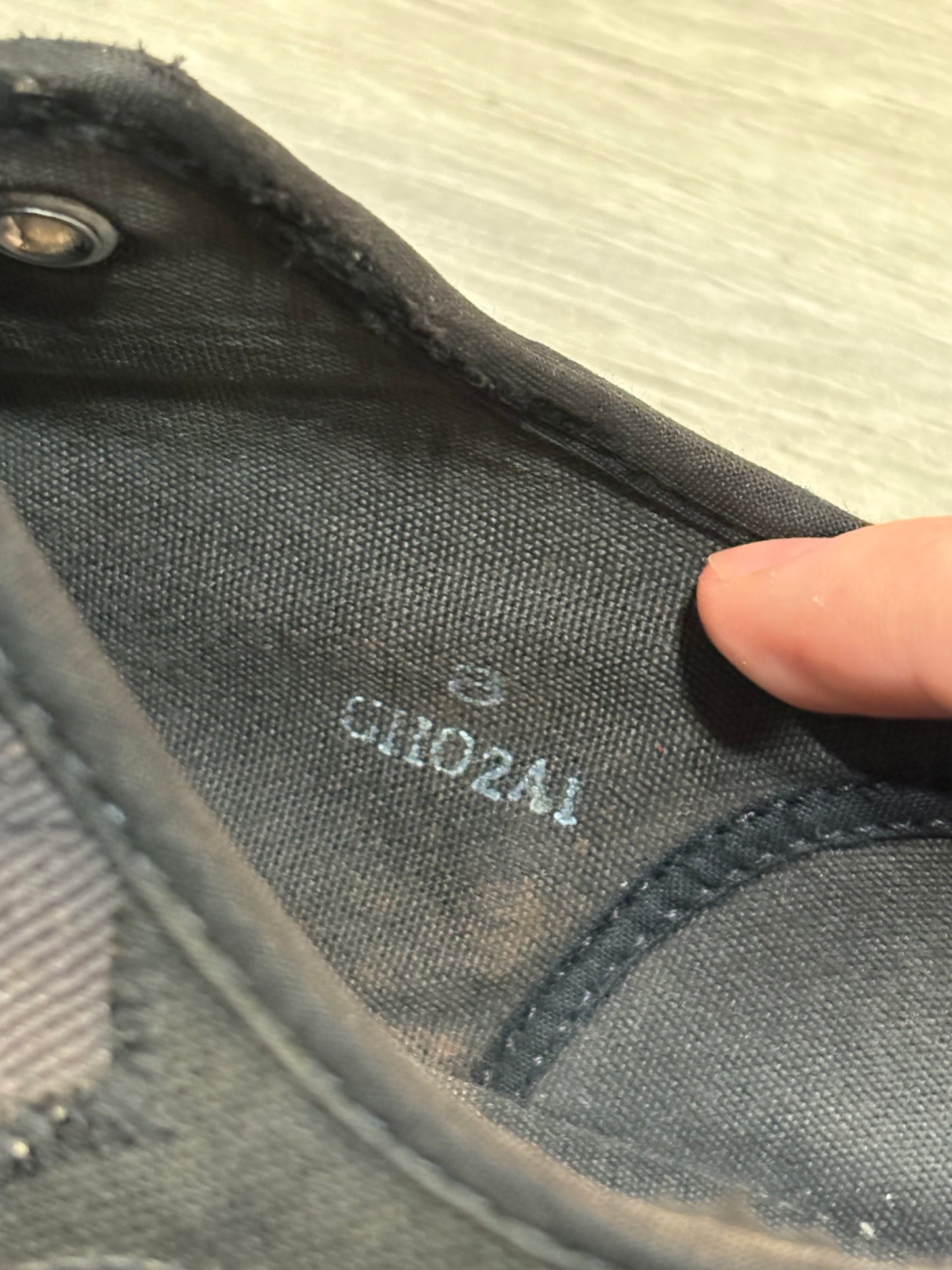 Number (N)ine AW03 Crying Heart Patch Shoes