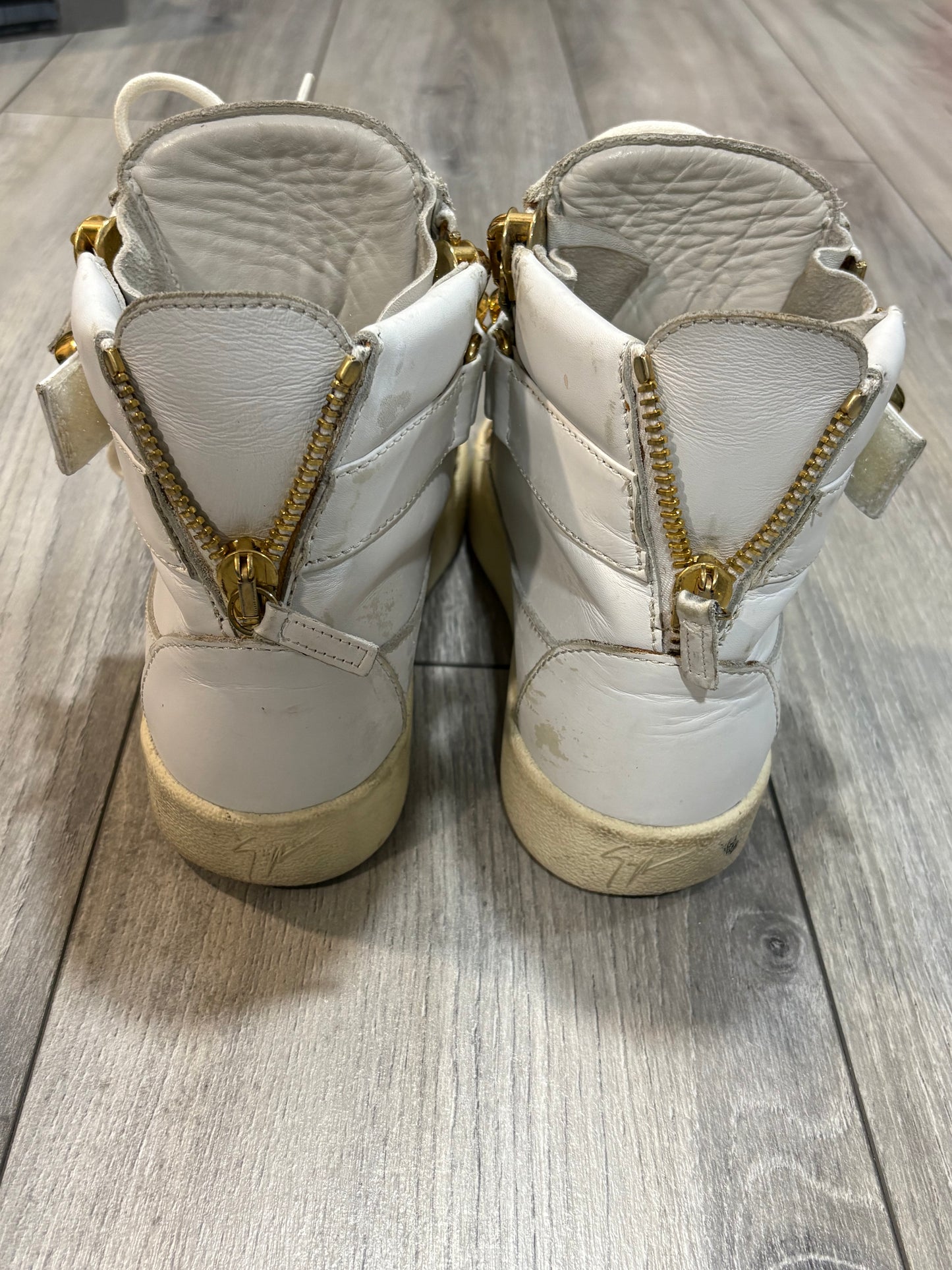 Giuseppe Zanotti Golden Chain Sneakers