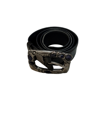 Prada 2009 Crystal Patent Leather Belt