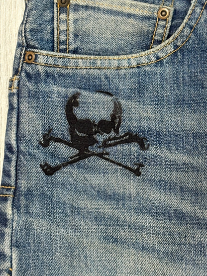 Undercover AW05 Arts and Craft Skull Denim