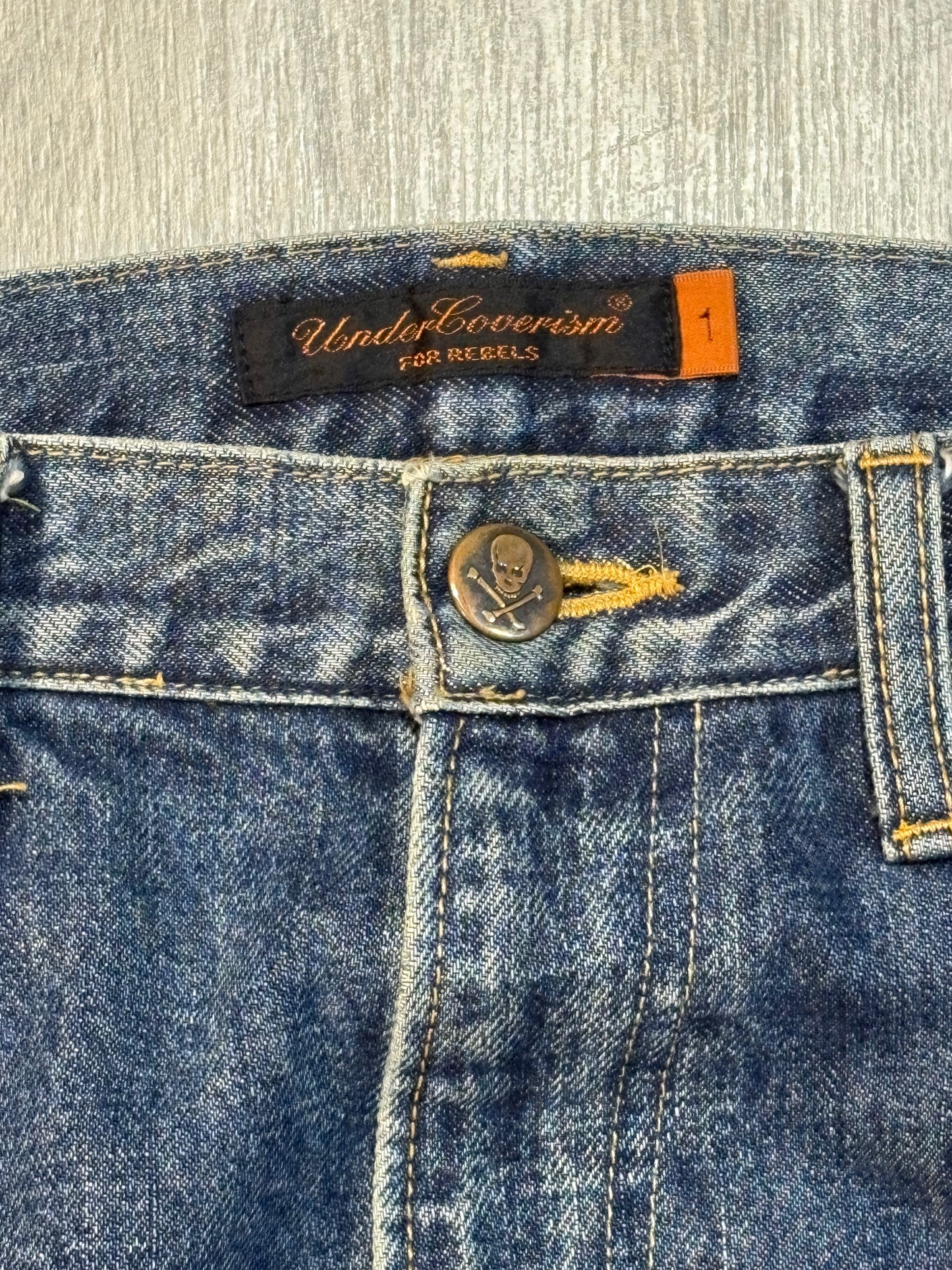 Undercover AW05 Arts and Craft Skull Denim