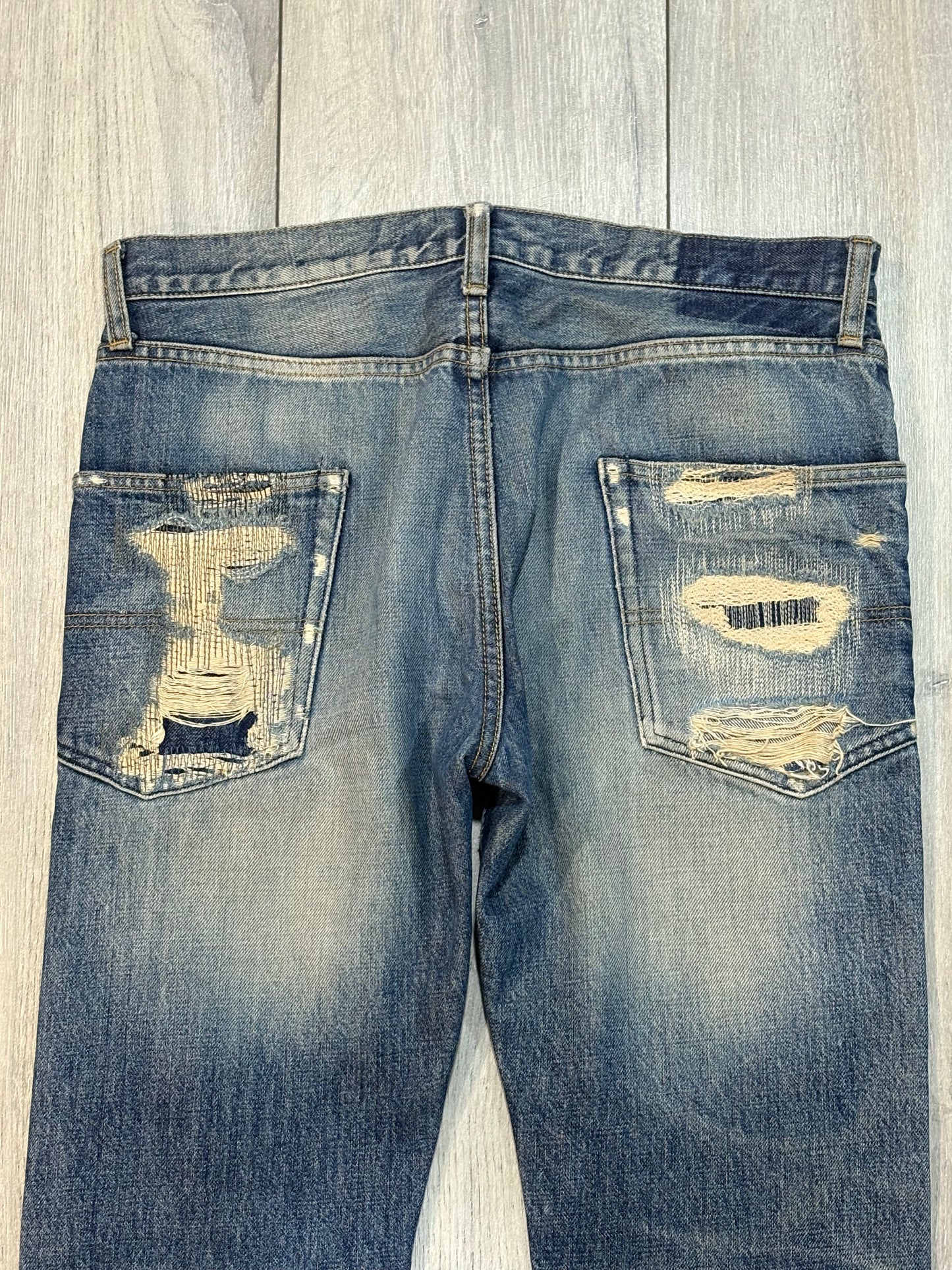Undercover AW05 Arts and Craft Skull Denim