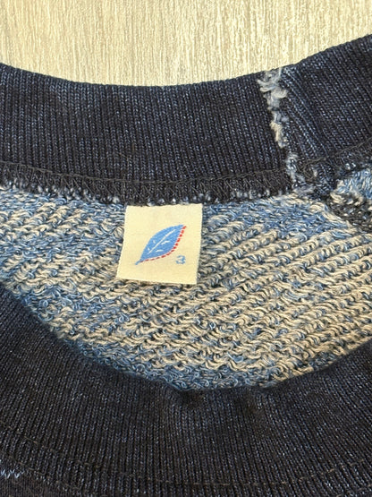 Pure Blue Japan Blue Camo Sweater
