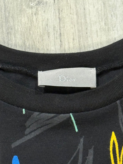 Dior Homme SS15 Scribble Shirt (Black)