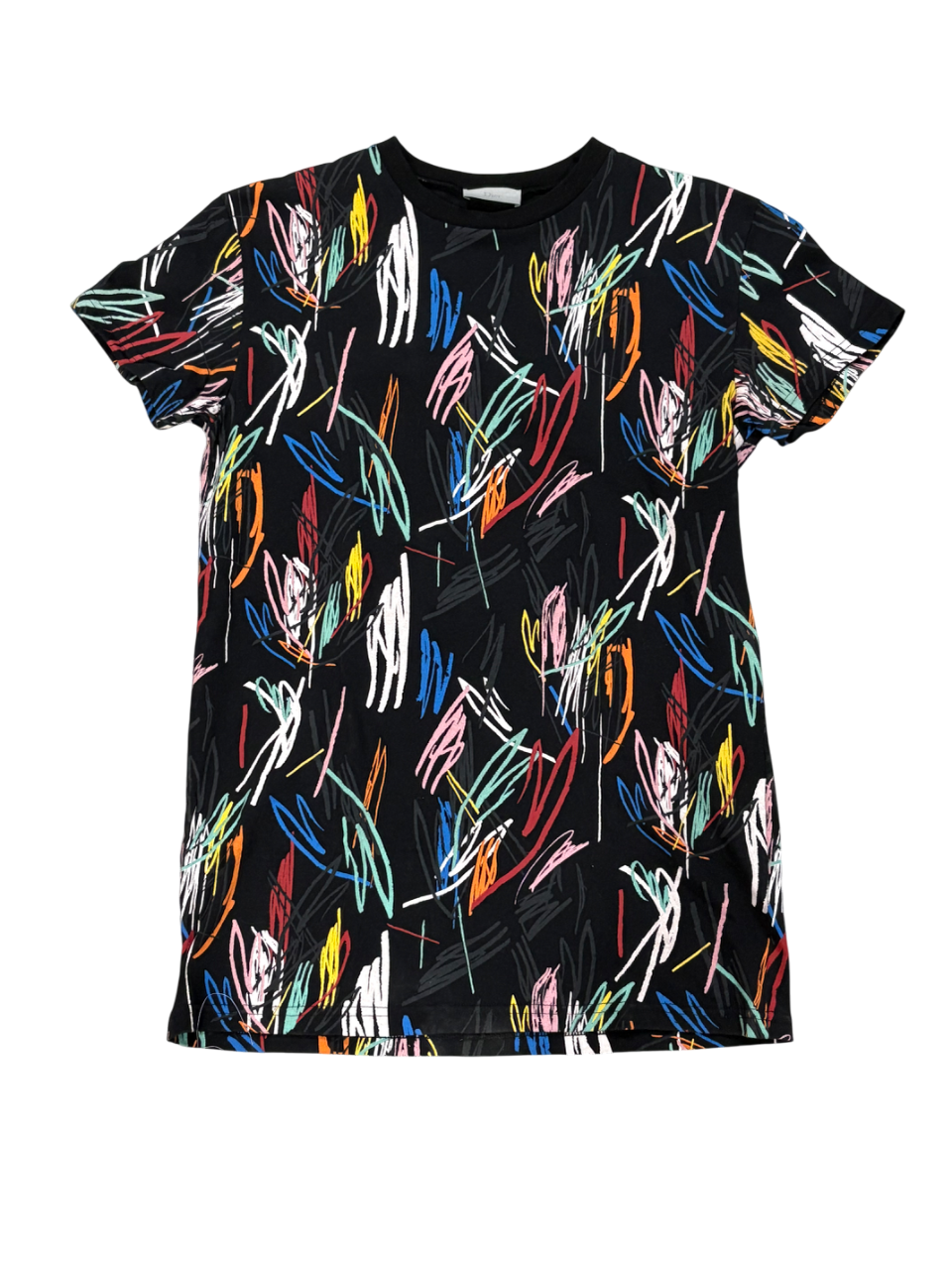 Dior Homme SS15 Scribble Shirt (Black)