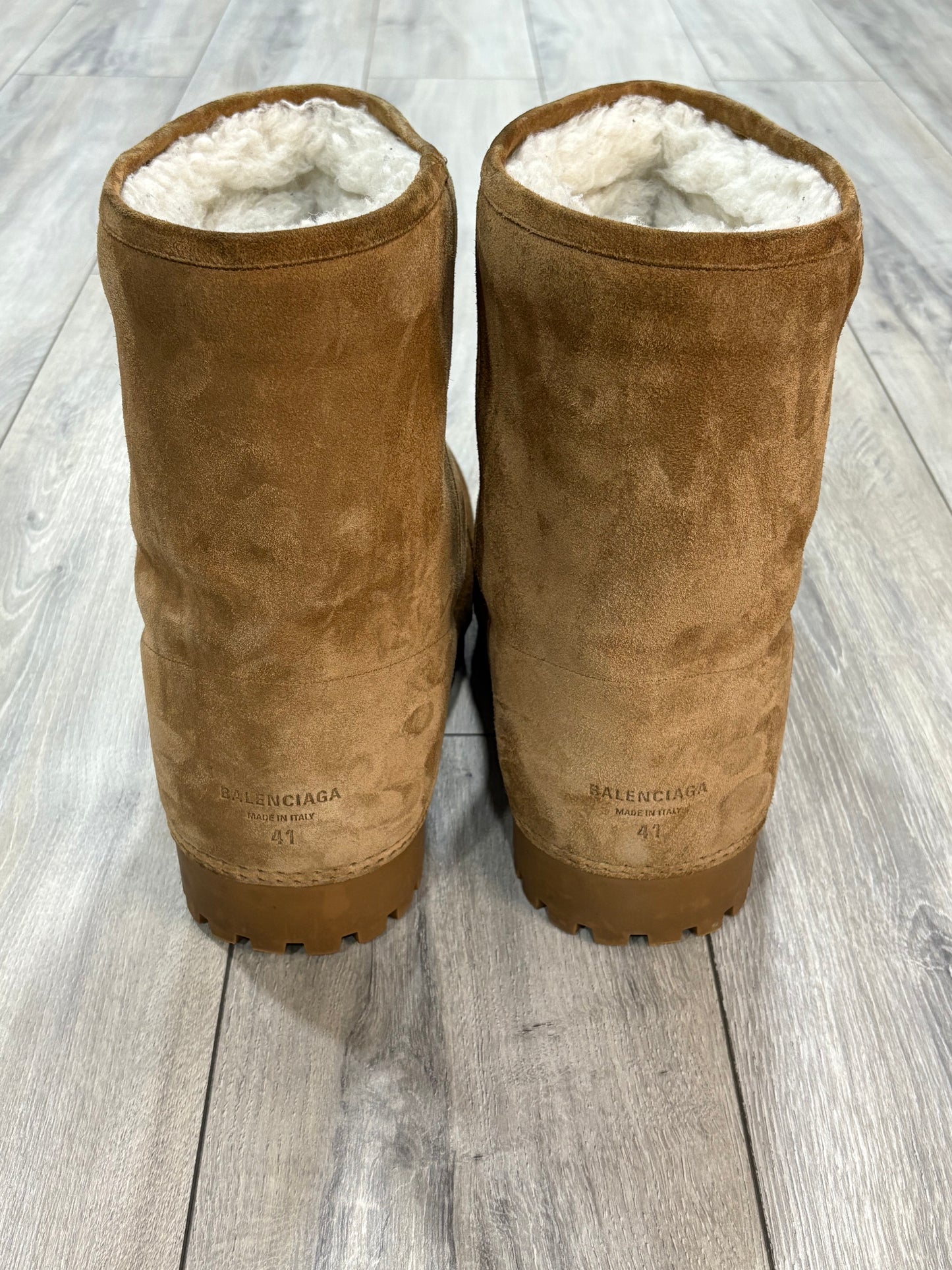 Balenciaga FW24 Fur Alaska Boots