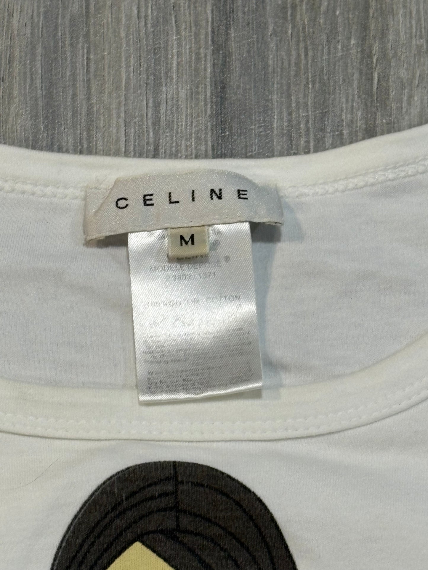 Celine biker girl shirt