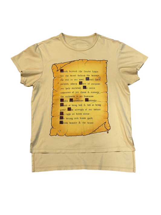Beauty:Beast AW98 Scroll Shirt