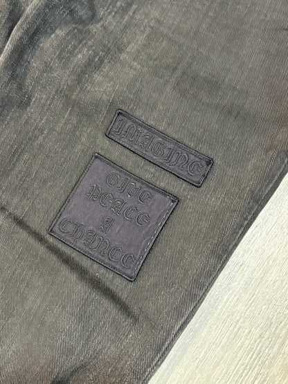 Number (N)ine AW04 Give Peace A Chance Denim