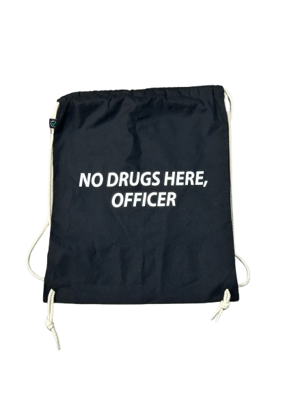 Goblin "No drugs here, officer" bag